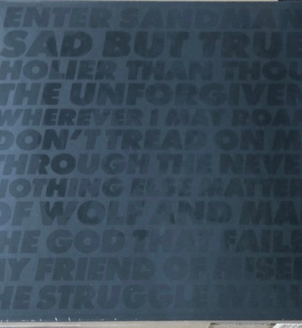 Various : The Metallica Blacklist (7xLP, Comp + Box)