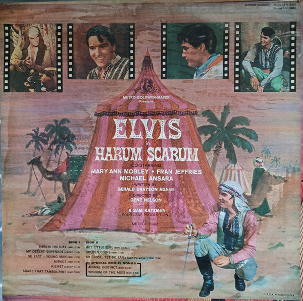 Elvis Presley : Harum Scarum (LP, Album, Roc)
