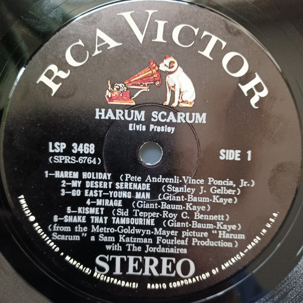 Elvis Presley : Harum Scarum (LP, Album, Roc)