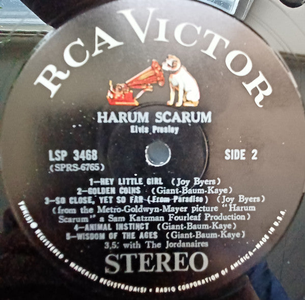 Elvis Presley : Harum Scarum (LP, Album, Roc)