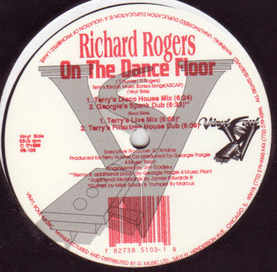 Richard Rogers : On The Dance Floor (12")