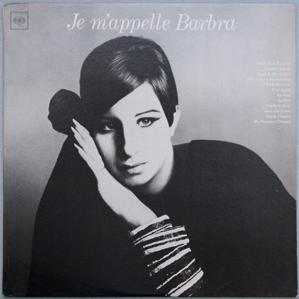 Barbra Streisand : Je M'appelle Barbra (LP, Album, Mono, Pit)