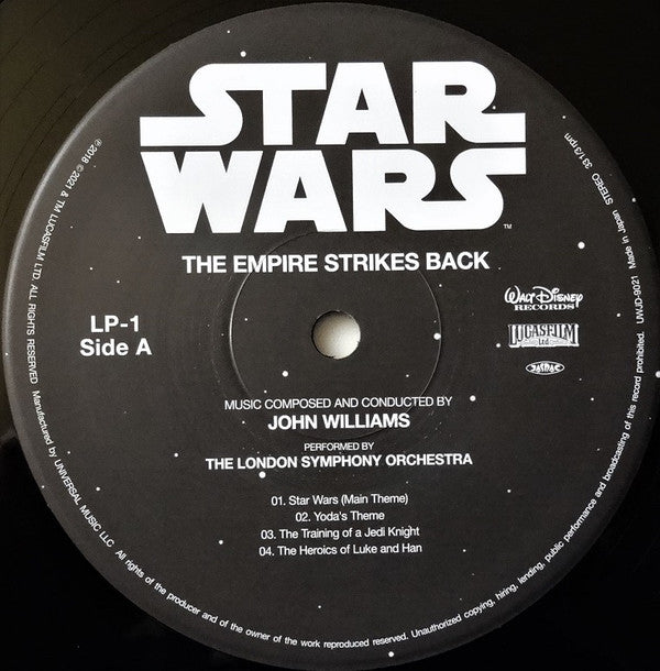 John Williams (4), London Symphony Orchestra : Star Wars / The Empire Strikes Back = スター・ウォーズ / 帝国の逆襲 (2xLP, Album, RE, RM)