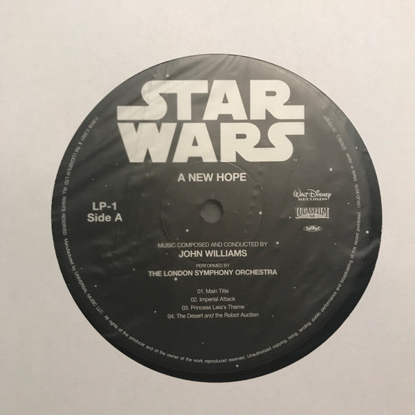 John Williams (4), London Symphony Orchestra : Star Wars / A New Hope = スター・ウォーズ / 新たなる希望 (2xLP, Album, RE, RM)