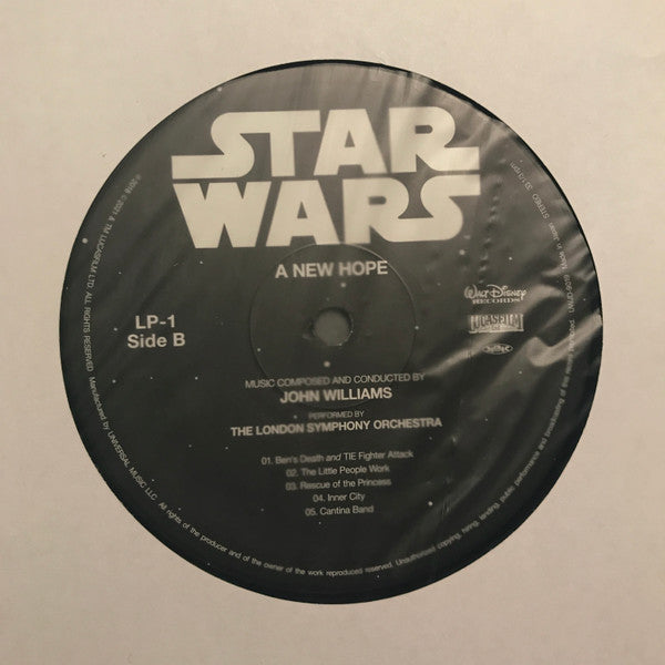 John Williams (4), London Symphony Orchestra : Star Wars / A New Hope = スター・ウォーズ / 新たなる希望 (2xLP, Album, RE, RM)