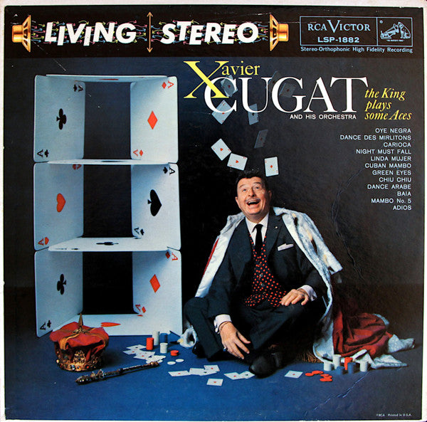 Xavier Cugat And His Orchestra : The King Plays Some Aces (LP, Album)