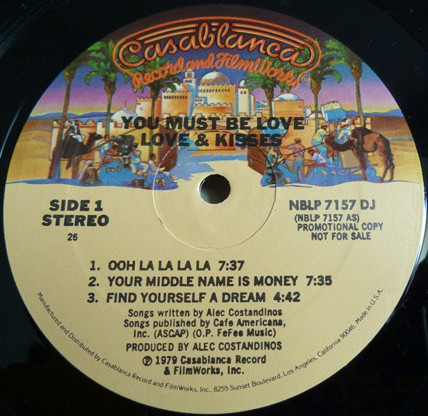 Love & Kisses : You Must Be Love (LP, Album, Promo)