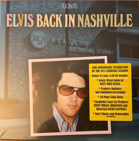 Elvis* : Elvis Back In Nashville  (4xCD, Comp, RM + Box, Dlx)