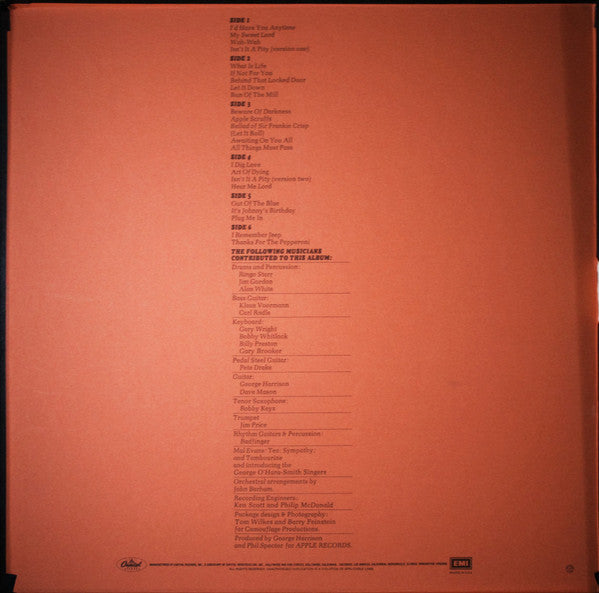 George Harrison : All Things Must Pass (3xLP, Album, RE, Jac + Box)