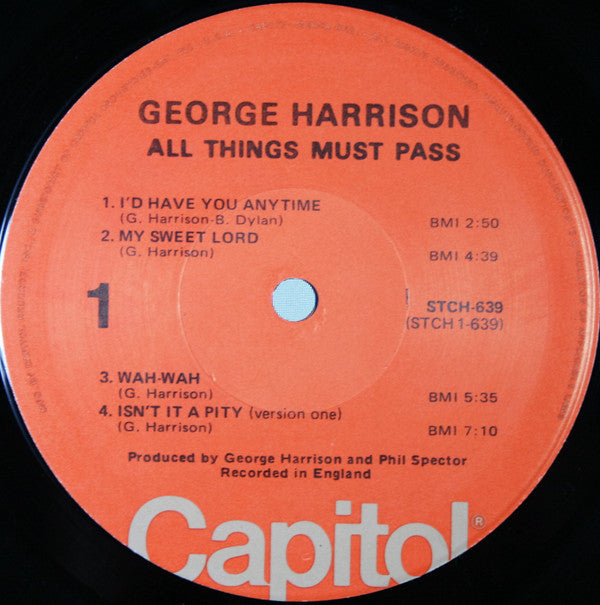 George Harrison : All Things Must Pass (3xLP, Album, RE, Jac + Box)