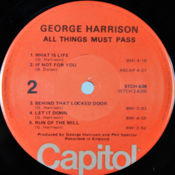 George Harrison : All Things Must Pass (3xLP, Album, RE, Jac + Box)
