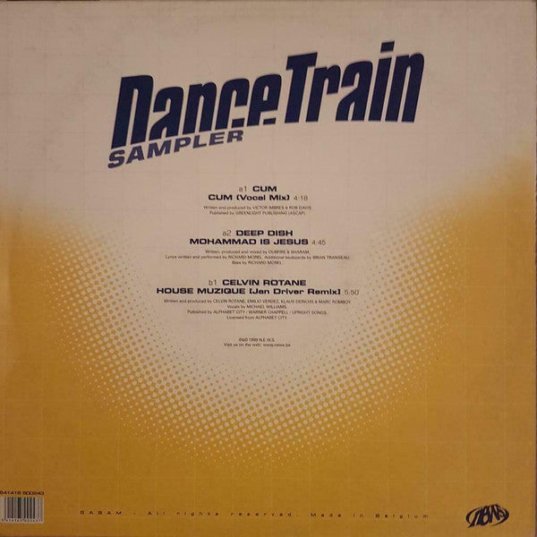 Various : Dance Train Sampler 99/3 Part One (12", Smplr)