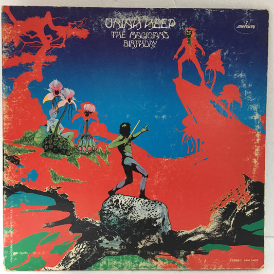 Uriah Heep : The Magician's Birthday (LP, Album, Club, RE)