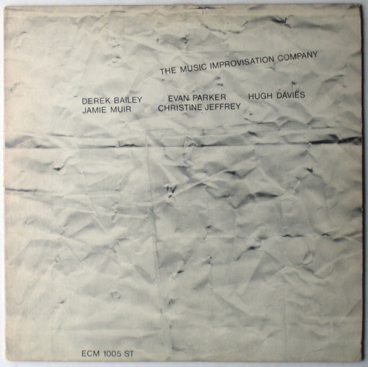 The Music Improvisation Company : The Music Improvisation Company (LP, Album)