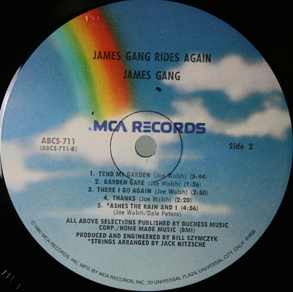 James Gang : James Gang Rides Again (LP, Album, RE)