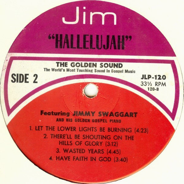 Jimmy Swaggart With Dwain Johnson : Hallelujah (LP)