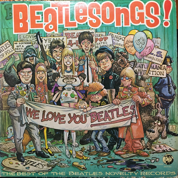 Various : Beatlesongs! (The Best Of The Beatles Novelty Records) (LP, Comp)