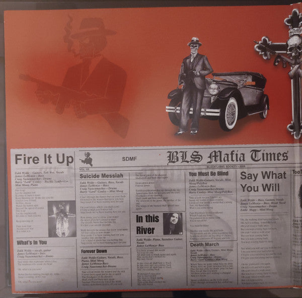 Black Label Society : Mafia (2xLP, Album, RE, S/Edition, Red)