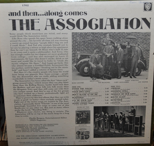 The Association (2) : And Then...Along Comes The Association (LP, Album, RE)