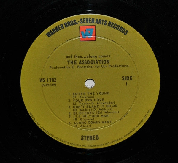 The Association (2) : And Then...Along Comes The Association (LP, Album, RE)