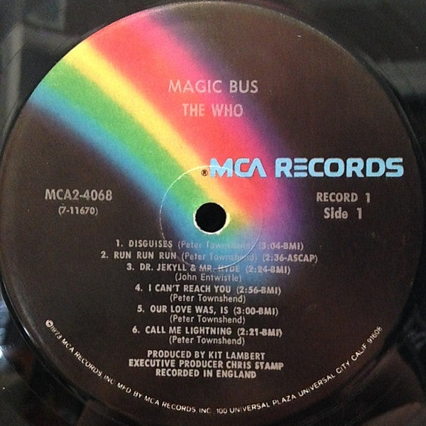 The Who : Magic Bus / My Generation (LP, Album + LP, Album + Comp, Dlx, Gat)