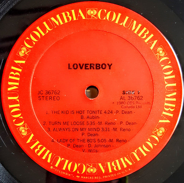 Loverboy : Loverboy (LP, Album, Ter)