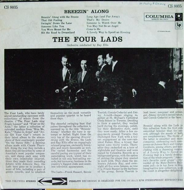 The Four Lads : Breezin' Along (LP, Album)