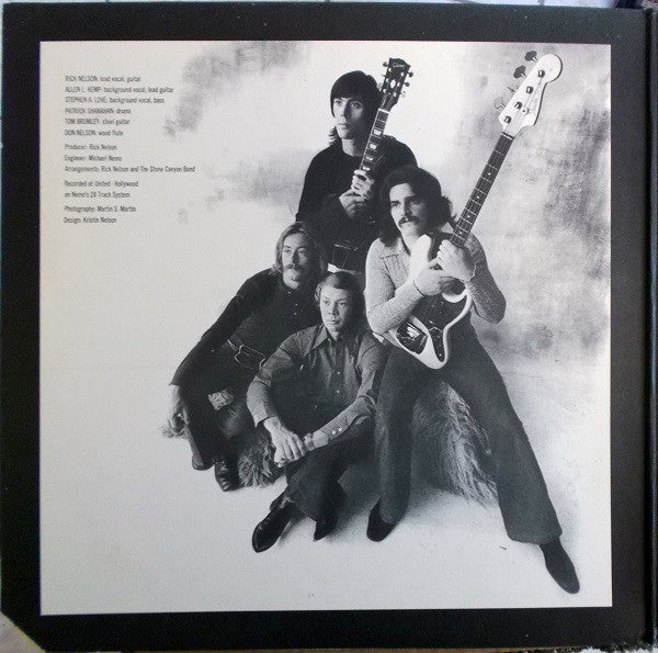 Rick Nelson & The Stone Canyon Band : Garden Party (LP, Album)