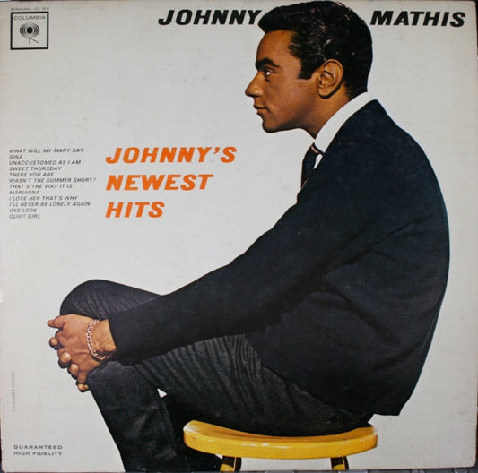 Johnny Mathis : Johnny's Newest Hits (LP, Comp, Mono, RE)