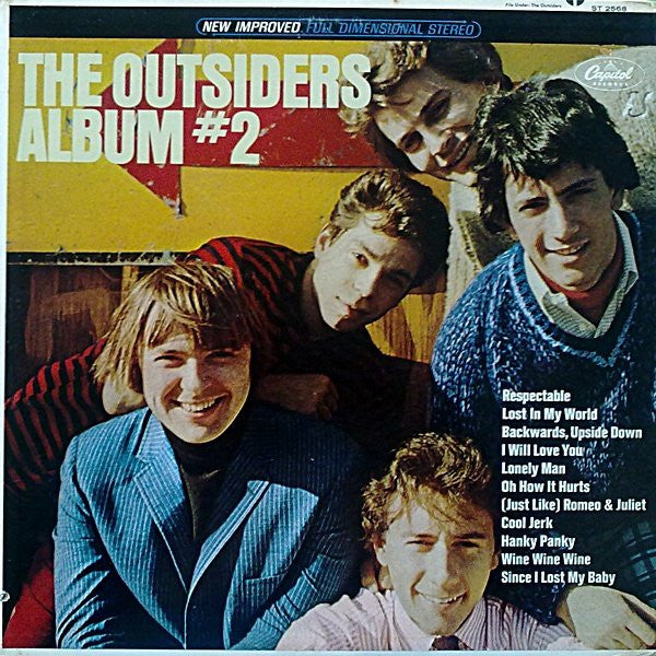 The Outsiders (4) : Album #2 (LP, Album, Los)
