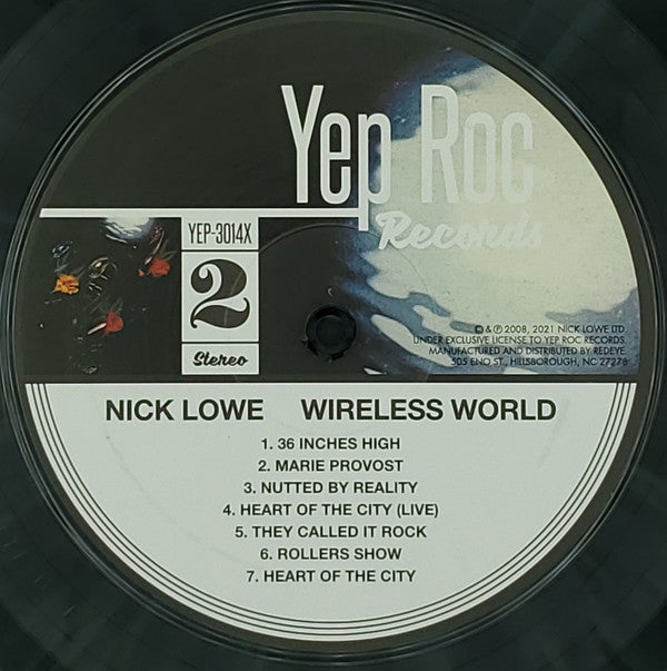 Nick Lowe : Wireless World (LP, Album, RSD, Ltd, Gre)