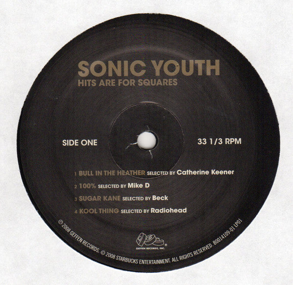 Sonic Youth : Hits Are For Squares (2xLP, Comp, Ltd, Num)
