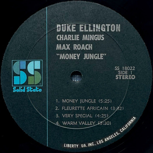 Duke Ellington • Charlie Mingus* • Max Roach : Money Jungle (LP, Album, RE, Gat)