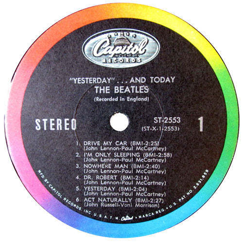 The Beatles : Yesterday And Today (LP, Album, Comp, 2nd)