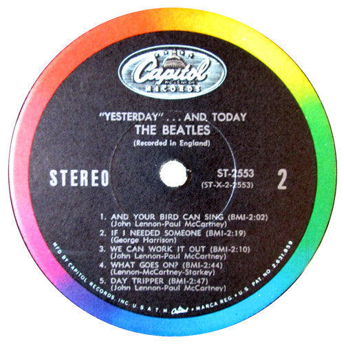 The Beatles : Yesterday And Today (LP, Album, Comp, 2nd)