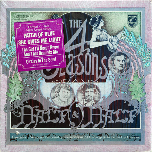 Frankie Valli & The Four Seasons : Half & Half (LP, Album)