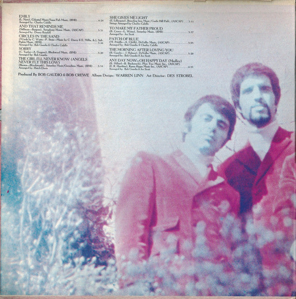 Frankie Valli & The Four Seasons : Half & Half (LP, Album)