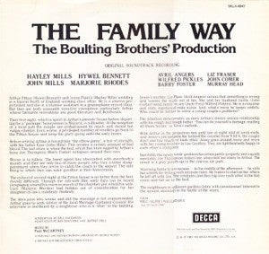 Paul McCartney : The Family Way (LP, Album, RE)