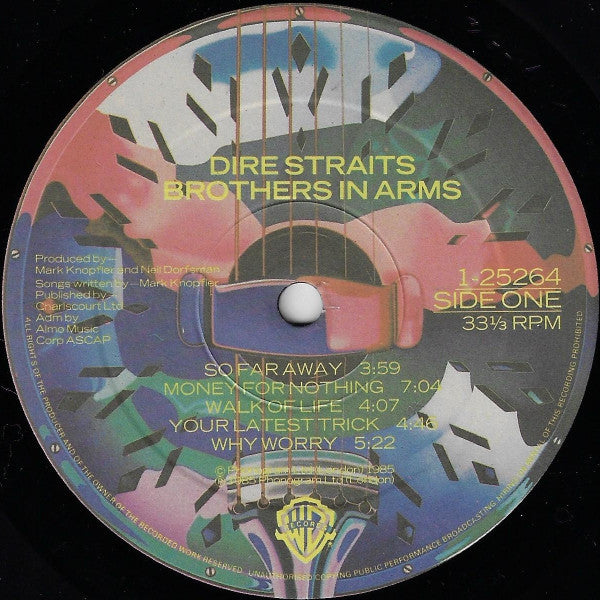 Dire Straits : Brothers In Arms (LP, Album, RP, Spe)