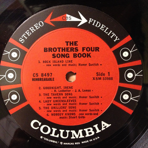 The Brothers Four : The Brothers Four Song Book (LP, Album)