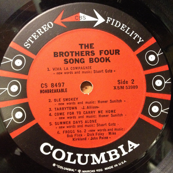 The Brothers Four : The Brothers Four Song Book (LP, Album)