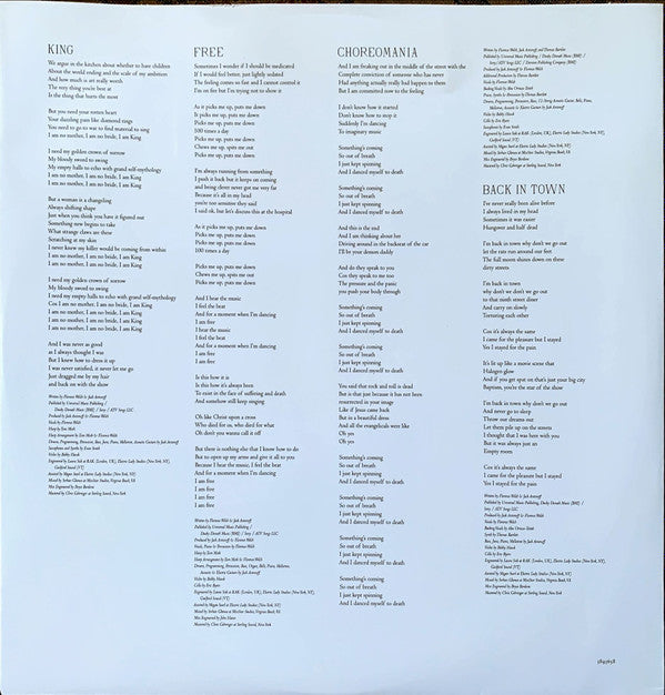 Florence And The Machine : Dance Fever (LP, Bro + LP, S/Sided, Etch, Bro + Album, Ltd)