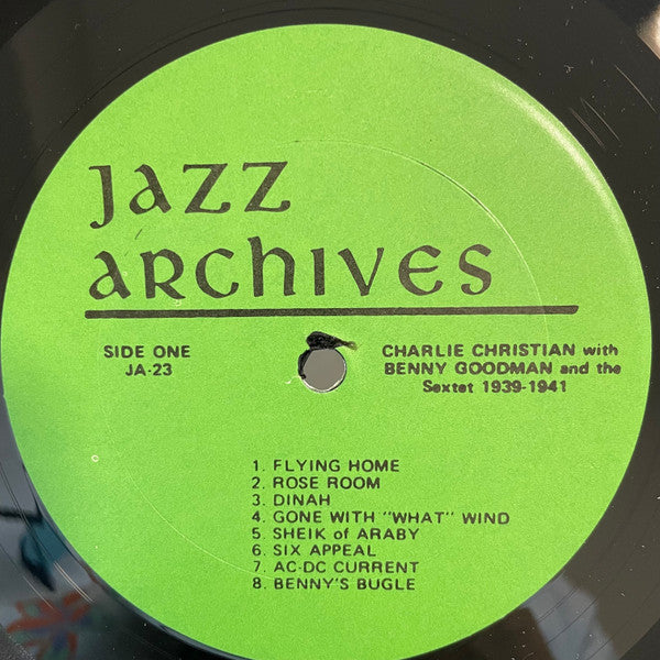 Charlie Christian Live! With The Benny Goodman Sextet : 1940. (LP, Album)