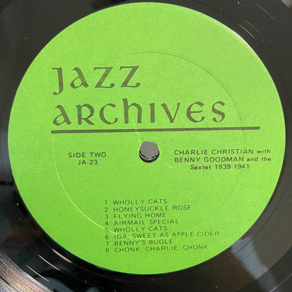 Charlie Christian Live! With The Benny Goodman Sextet : 1940. (LP, Album)