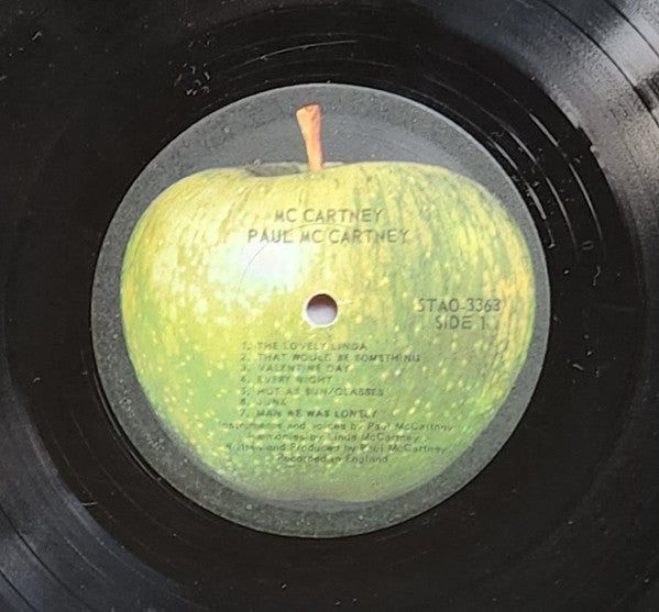 McCartney* : McCartney (LP, Album, Jac)