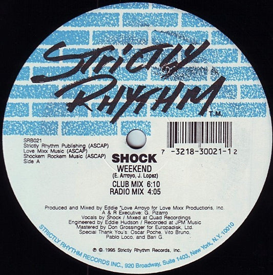 Shock : Weekend (12")