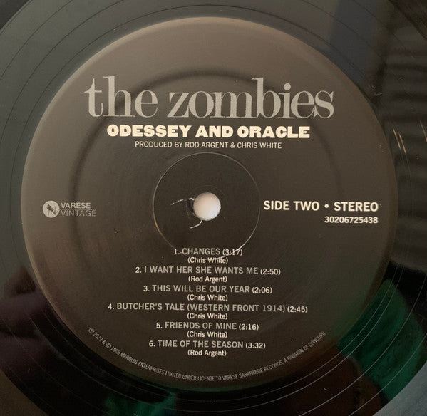 The Zombies : Odessey And Oracle (LP, Album, RE)
