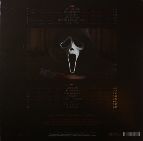 Brian Tyler : Scream (Music From The Motion Picture) (LP, Album, Ltd, Cle)
