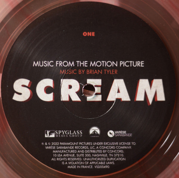 Brian Tyler : Scream (Music From The Motion Picture) (LP, Album, Ltd, Cle)
