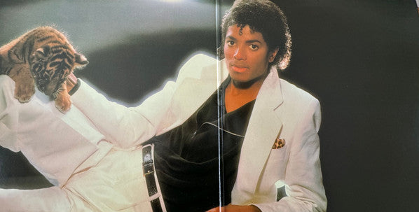 Michael Jackson : Thriller (LP, Album, Hal)